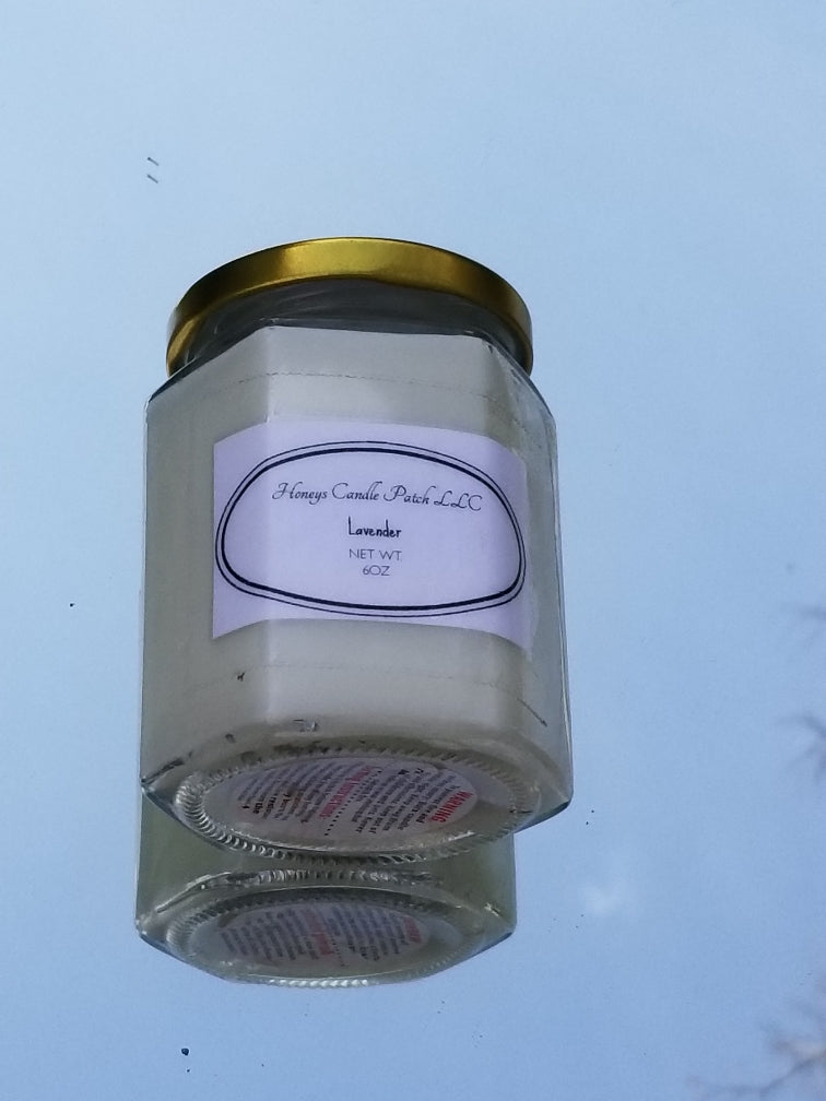 Lavender candle