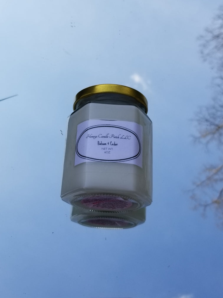 Balsam & cedar candle