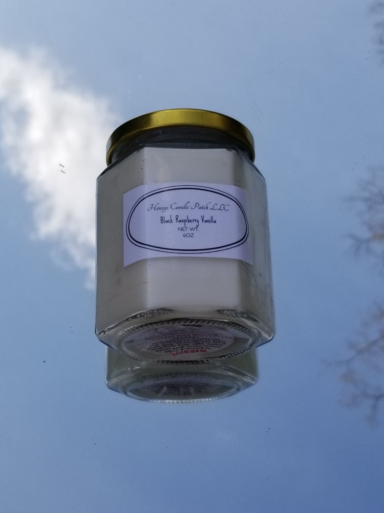 Black raspberry vanilla candle