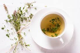 White tea and thyme candle