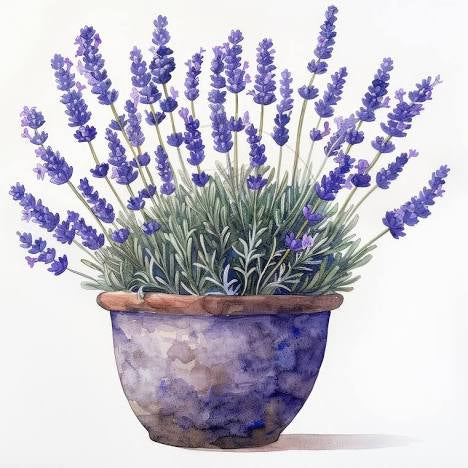 Lavender candle